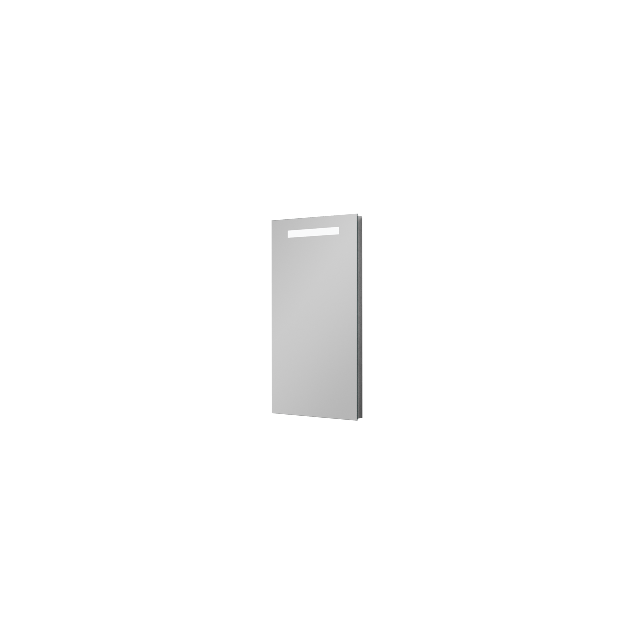 Storke Lucio rechthoekig toiletspiegel 40 x 70 cm met spiegelverlichting