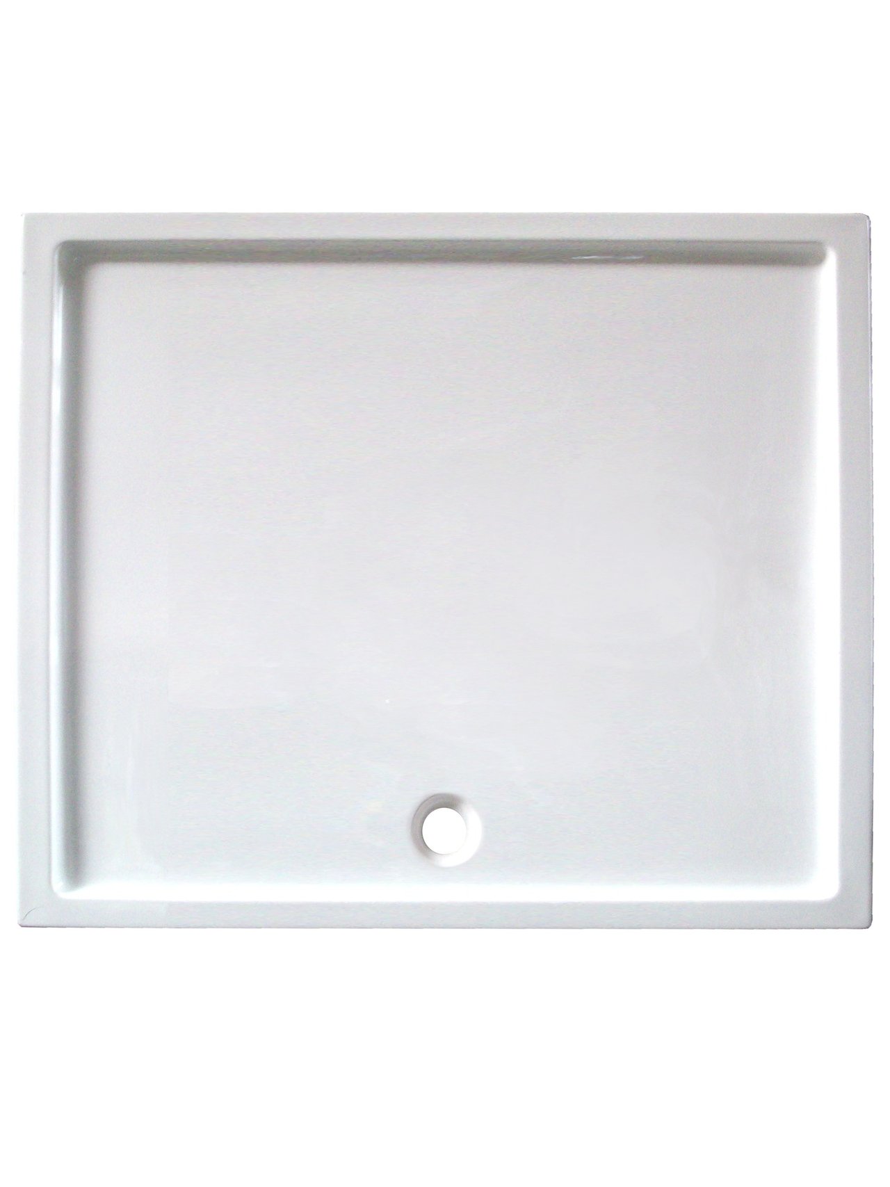 Linie Mango douchebak 90 x 90 cm acryl hoogglans wit