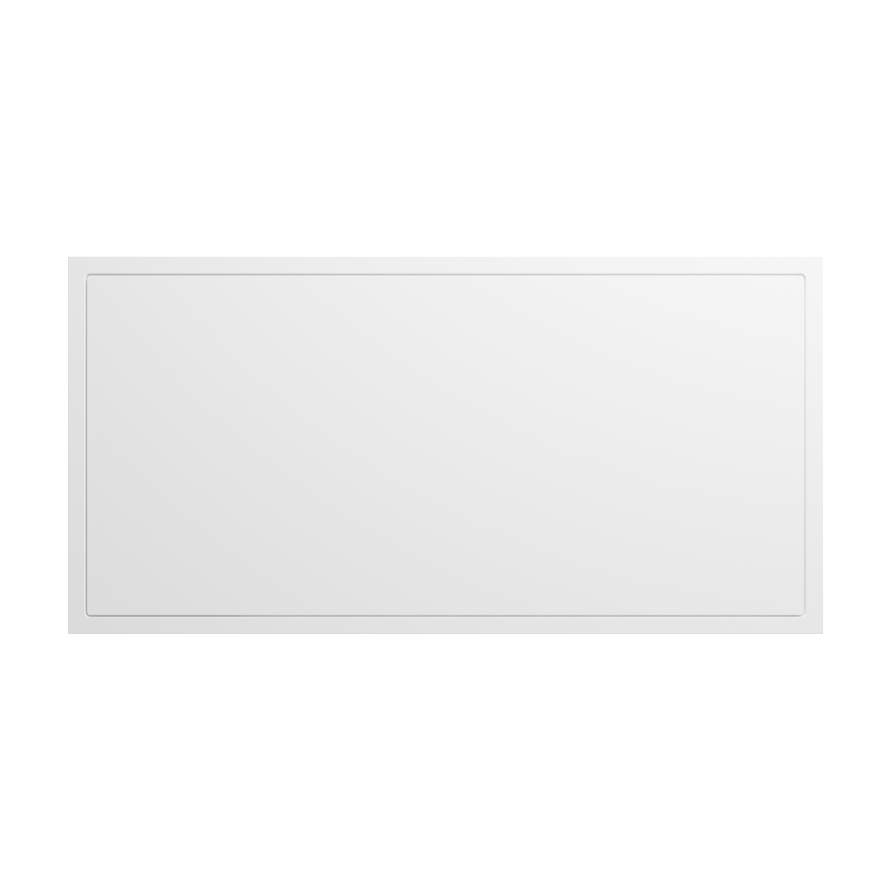 Balmani Endless douchebak 180 x 90 cm Solid Surface mat wit