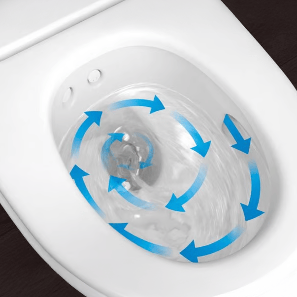 Geberit Aquaclean Mera WC Japonais blanc brillant sans bride