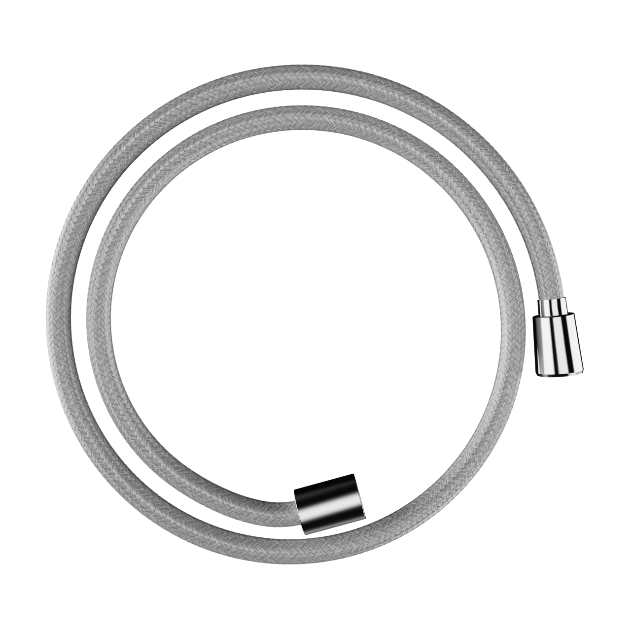 Hansgrohe Designflex Textilbrauseschlauch: 125 cm, Chrom glänzend