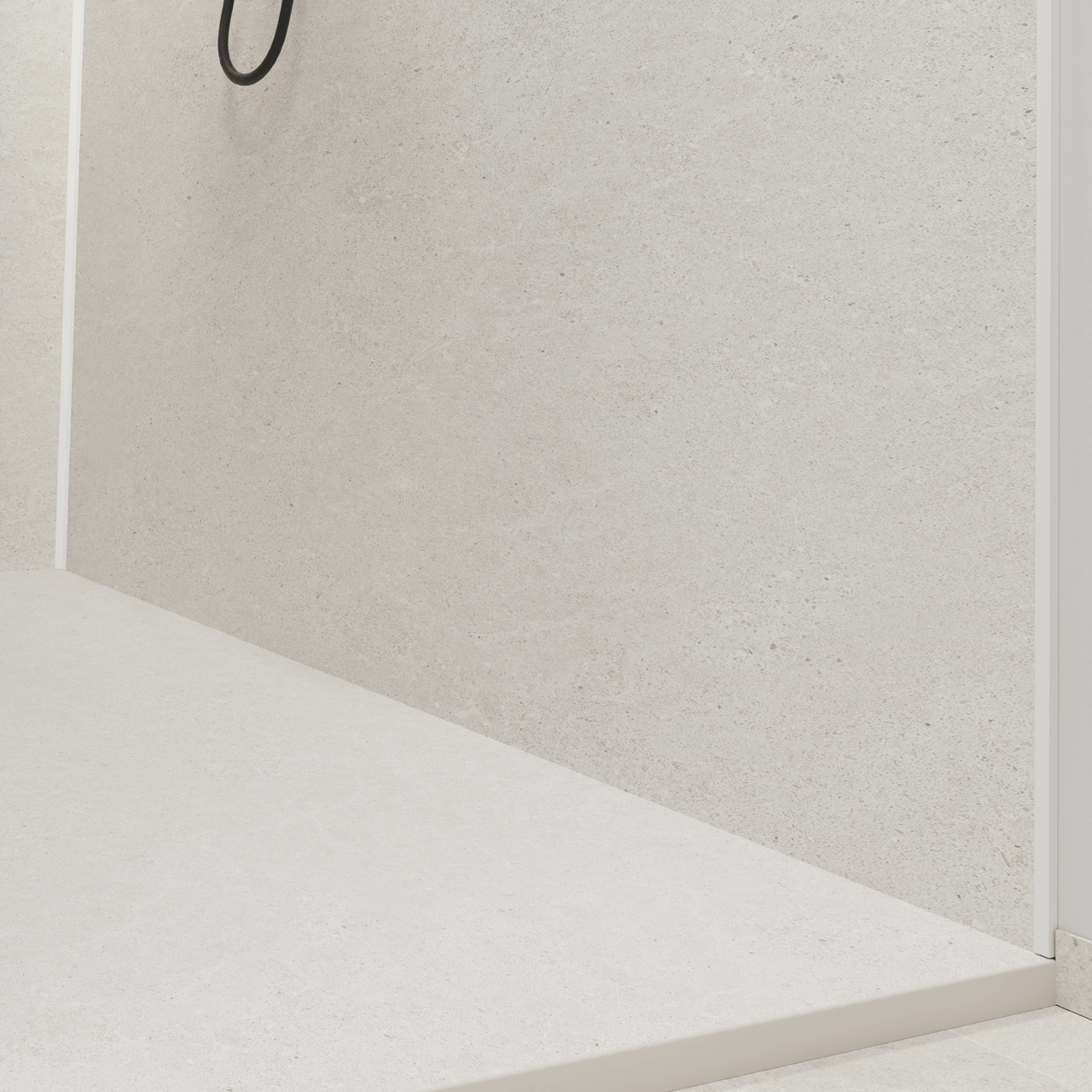 Luca Varess Suite douchebak 140 x 90 cm composietmarmer Dizzy Light 