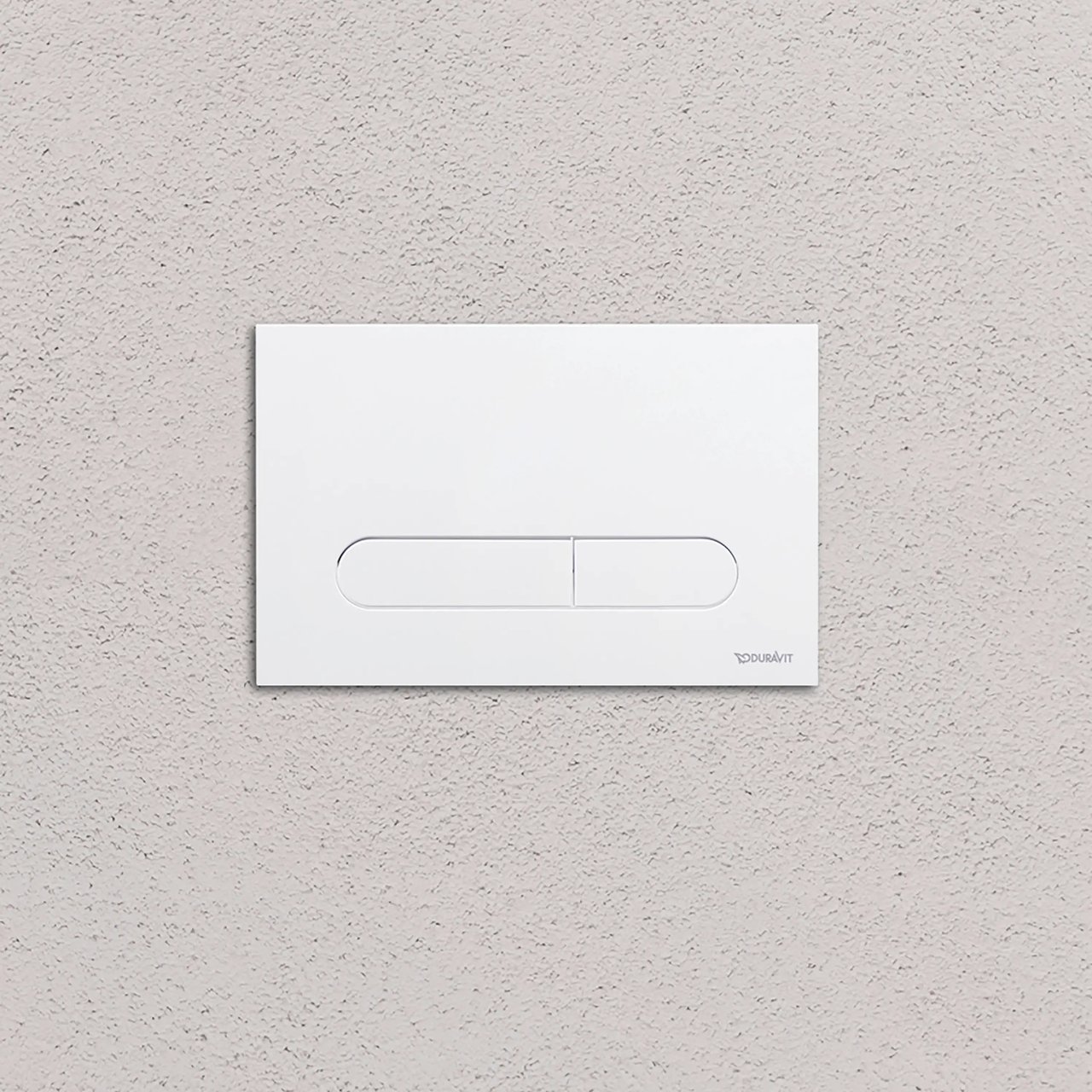Duravit Beta 100 Betätigungsplatte, rund, Weiß glänzend für DuraSystem Einbauspülkasten