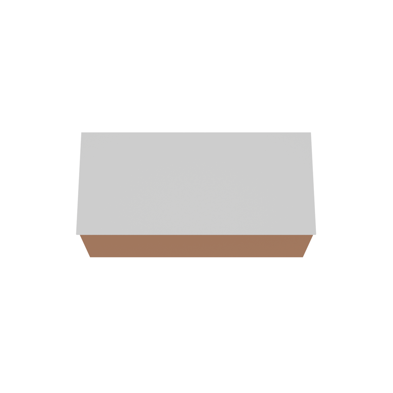 Balmani Sfera by Lucida zwevend badmeubel 120 x 55 cm cotto met Stretto enkel of dubbel wastafelblad in solid surface mat wit