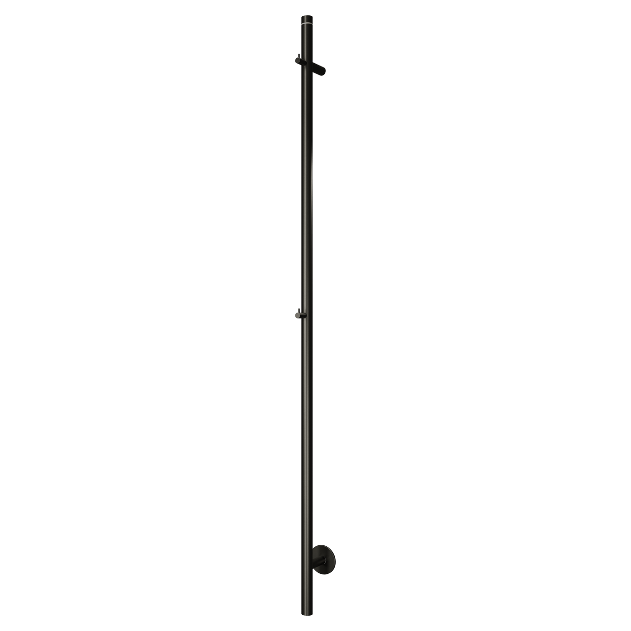 Blaufoss Mondo handdoekwarmer 3 x 170 cm brushed gunmetal 35W