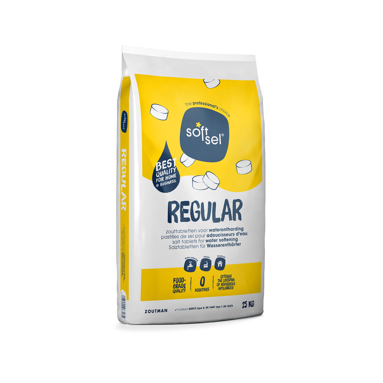 Soft-Sel pastilles de sel pour adoucisseur 25kg
