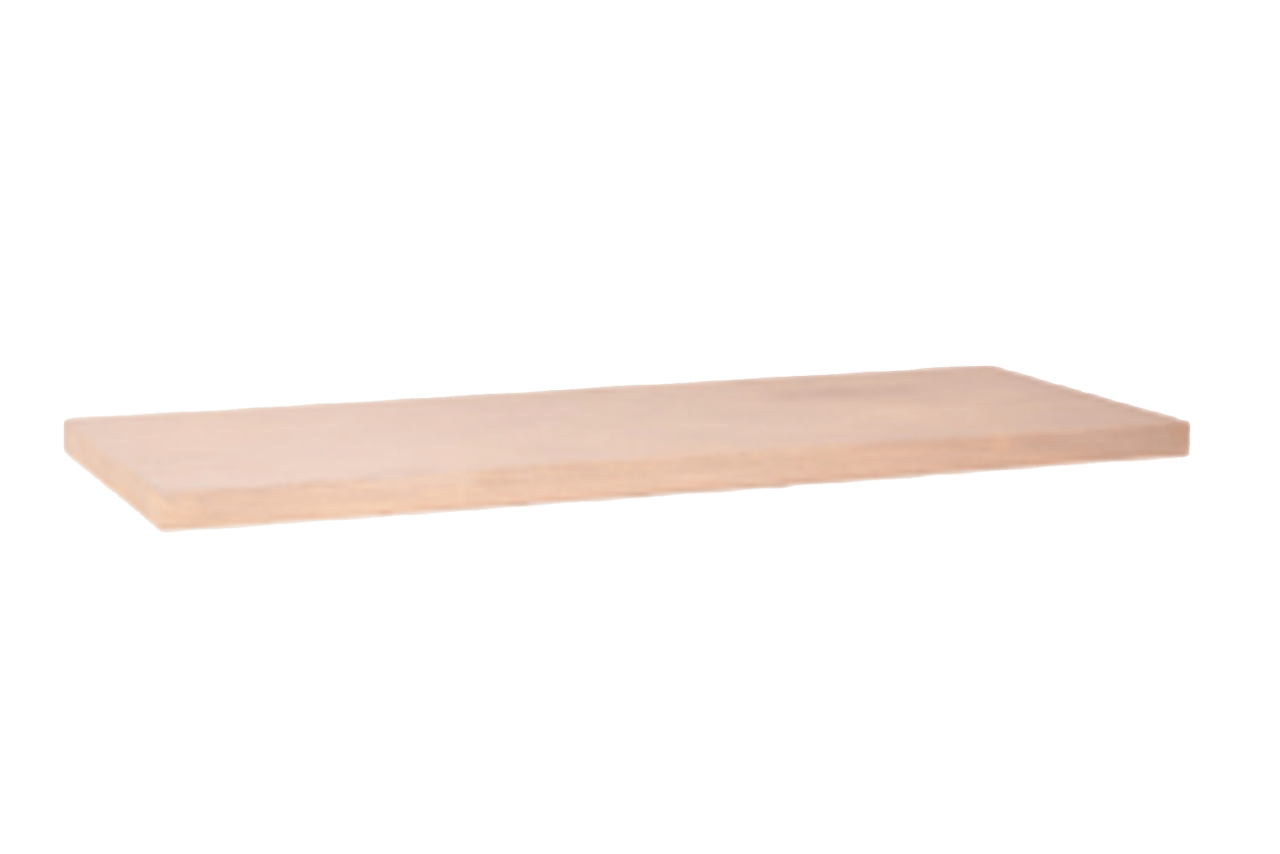 Balmani Legno tablette de finition pour armoire de toilette chêne vieilli 90 x 18 cm