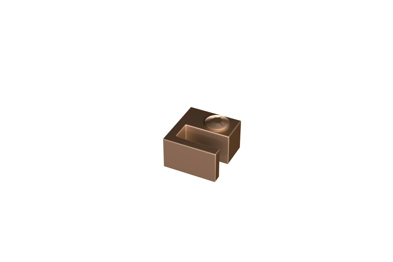 Balmani Modular inloopdouche 180 x 200 cm helder glas Brushed Rosegold profiel