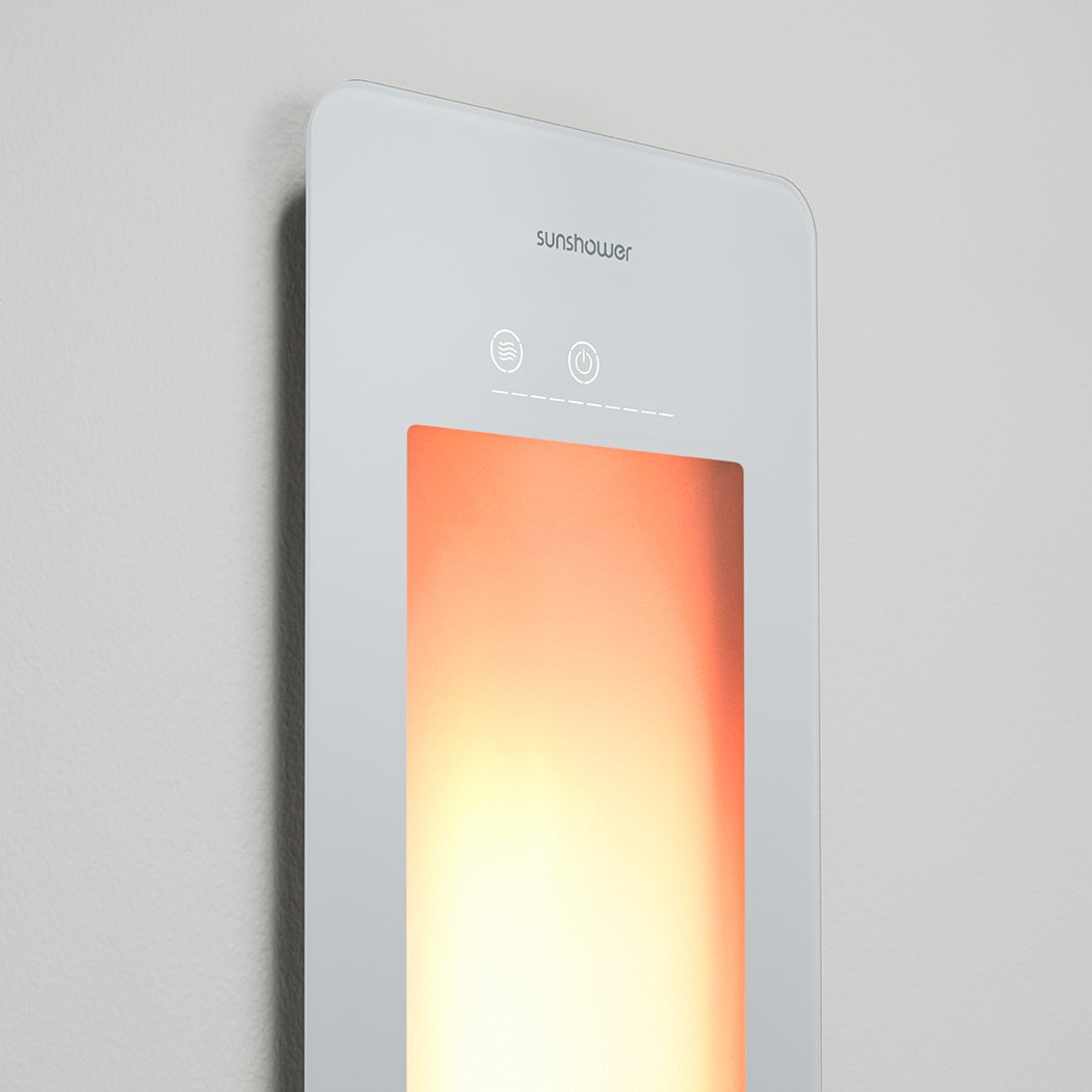 Sunshower One L Infrarot Unterputz white