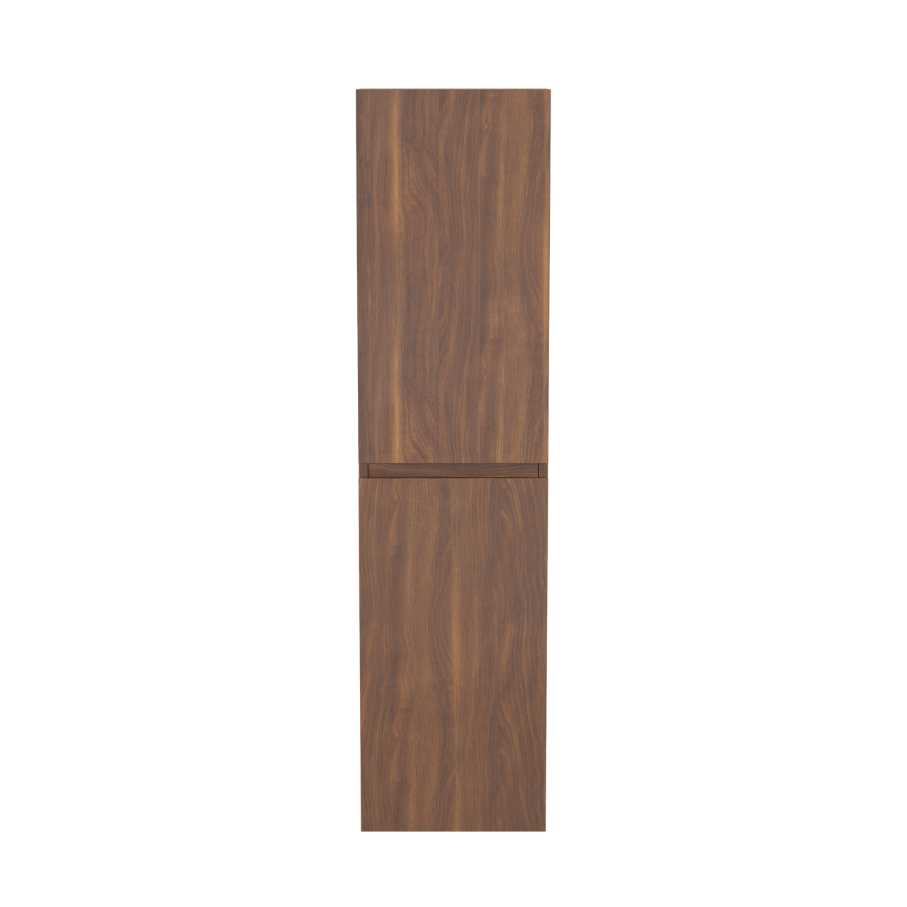 Balmani Sfera by Lucida Badhochschrank: Hängend, Amerikanischer Nussbaum, 38 x 30 x 150 cm
