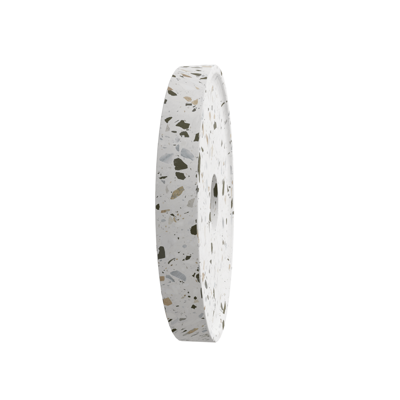 Balmani Pelota Disc LED verlichting 16 cm wit/zwart terrazzo