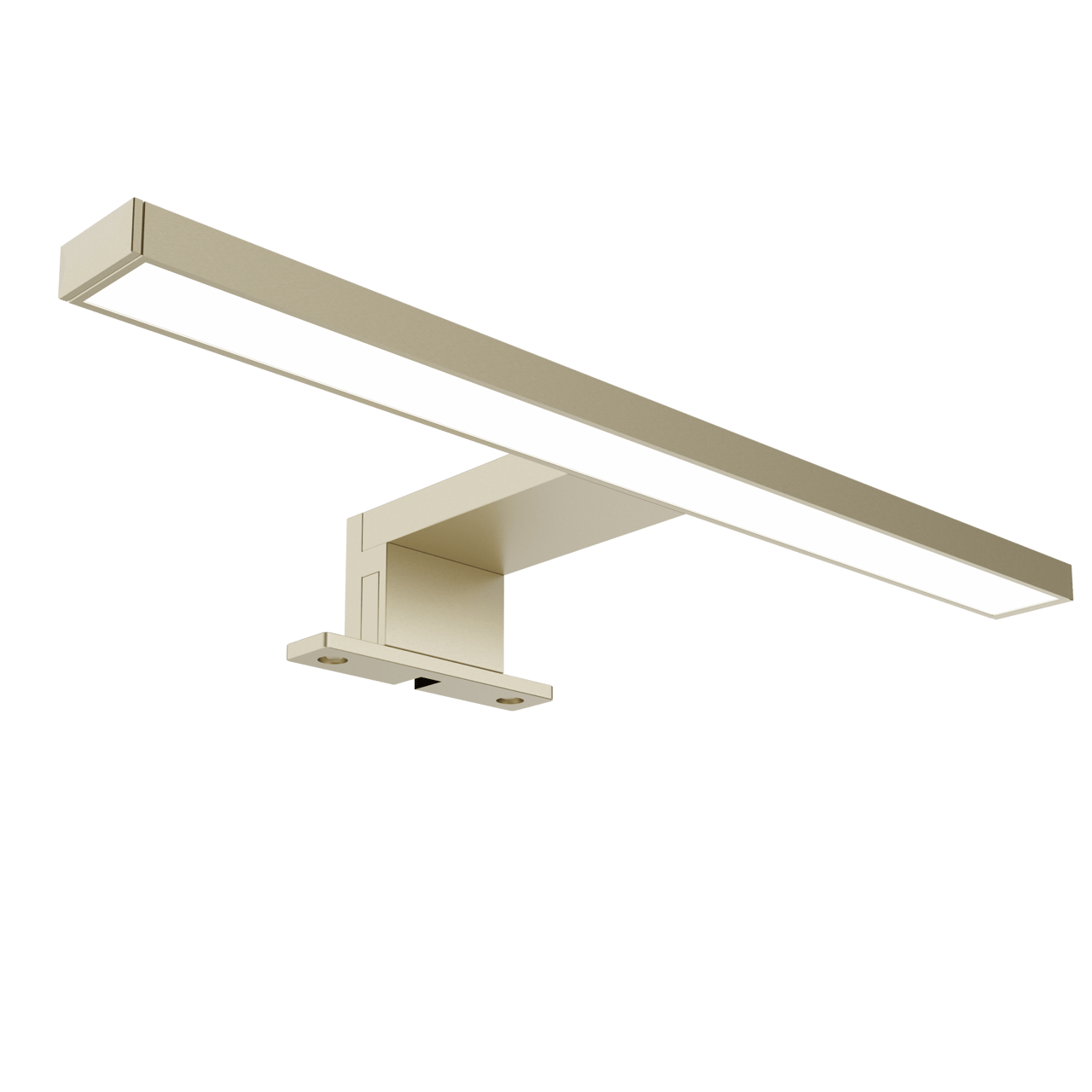 Luca Varess Cubico LED verlichting 30 cm Brushed Champagne Gold