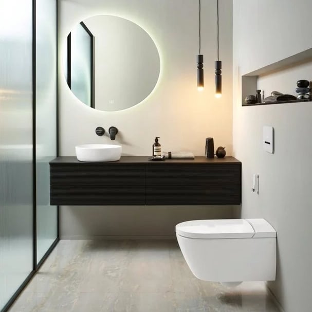 Villeroy & Boch ViClean-I200 Dusch-WC Weiß Glänzend ohne Spülrand