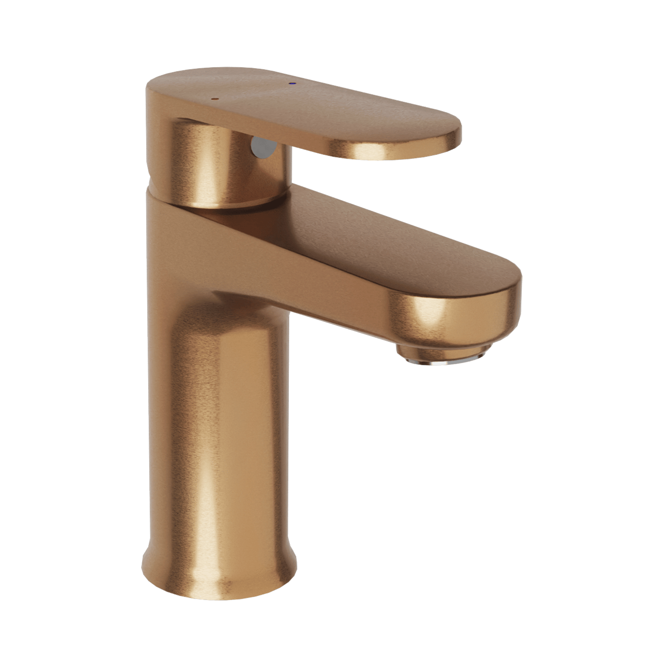 Linie Astor standaard wastafelkraan Brushed Rosegold