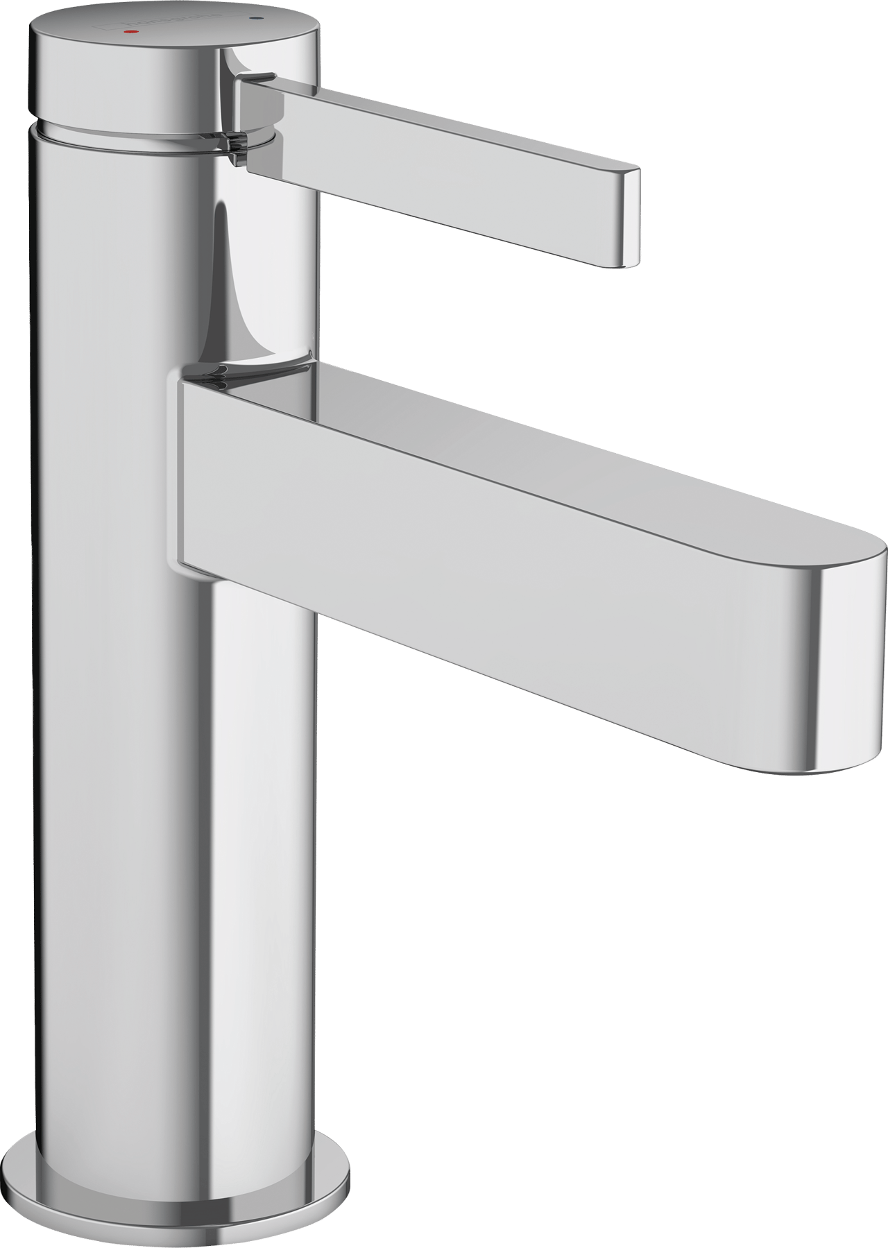 Hansgrohe Finoris 100 verlaagde wastafelkraan Glanzend Chroom
