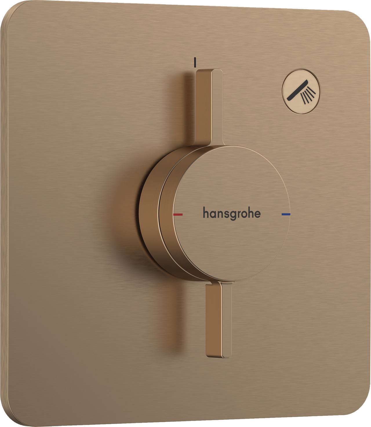 Hansgrohe DuoTurn Q Unterputz-Duschmischarmatur Brushed Bronze