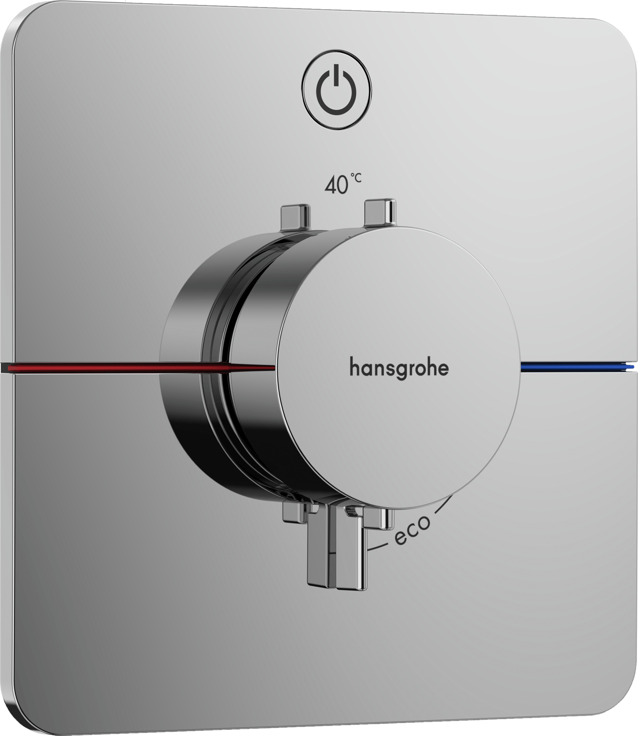 Hansgrohe Showerselect Comfort Q inbouw thermostaat glanzend chroom