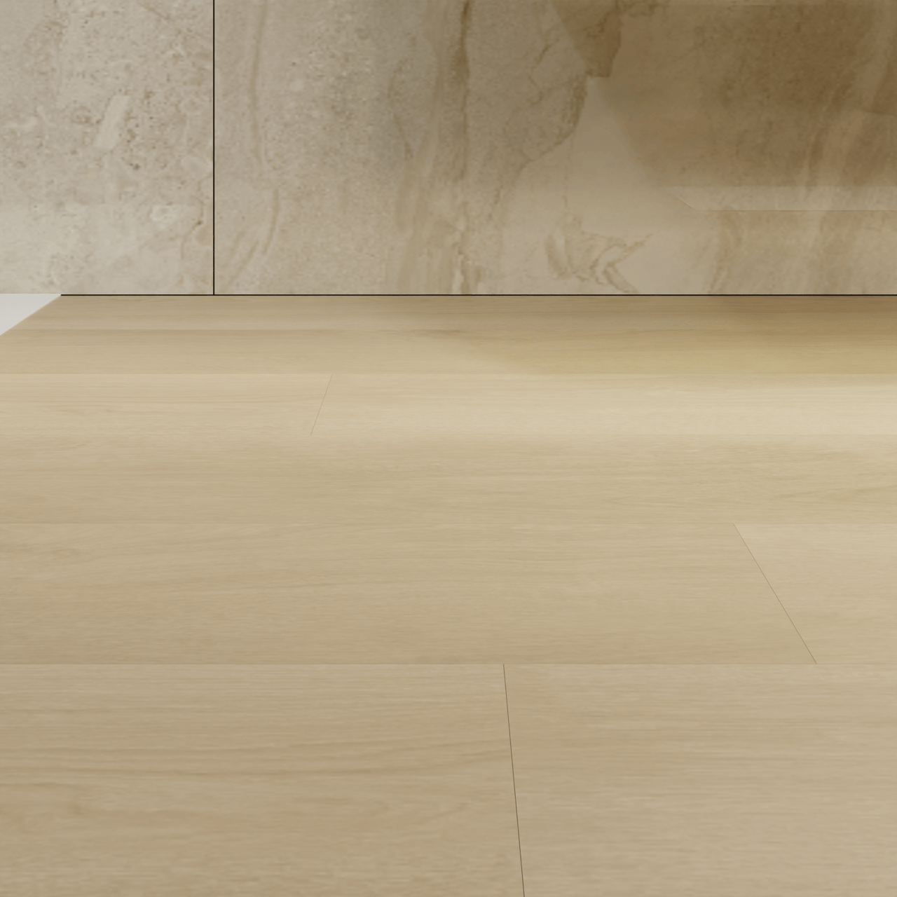 Florris Vinylwood SPC-Klickvinylböden, 9 Stück, 19x123cm, Heritage Cream