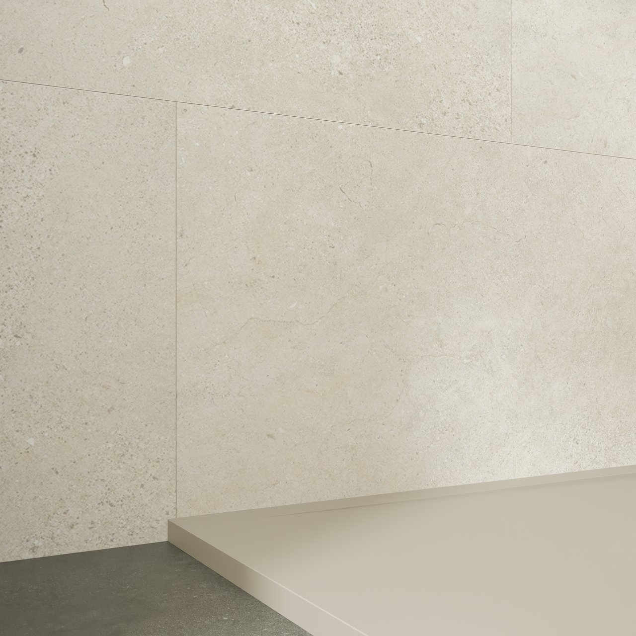 Florris Milano SPC wandpanelen, 4 stuks, 120 x 60 cm, Capri Beige