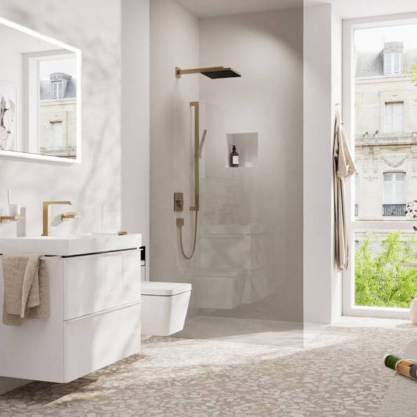 Hansgrohe bras de douche Pulsify E 39 cm Brushed Bronze