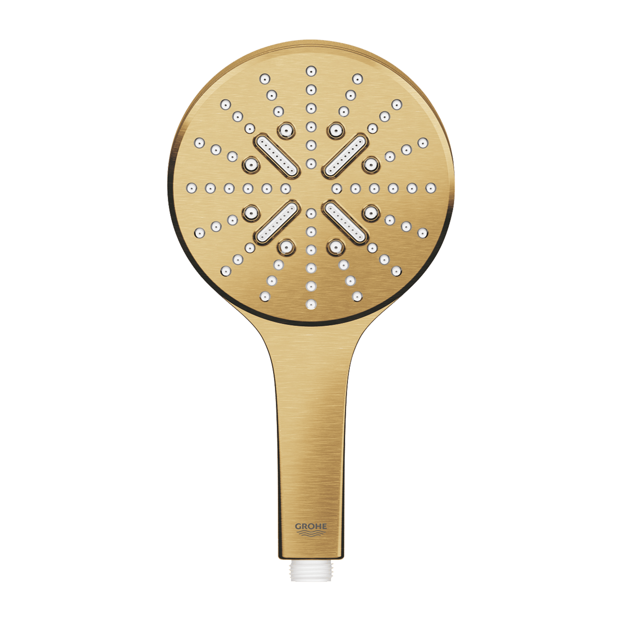 Grohe Rainshower Smartactive 130 Handbrause: 3jet, Brushed Cool Sunrise