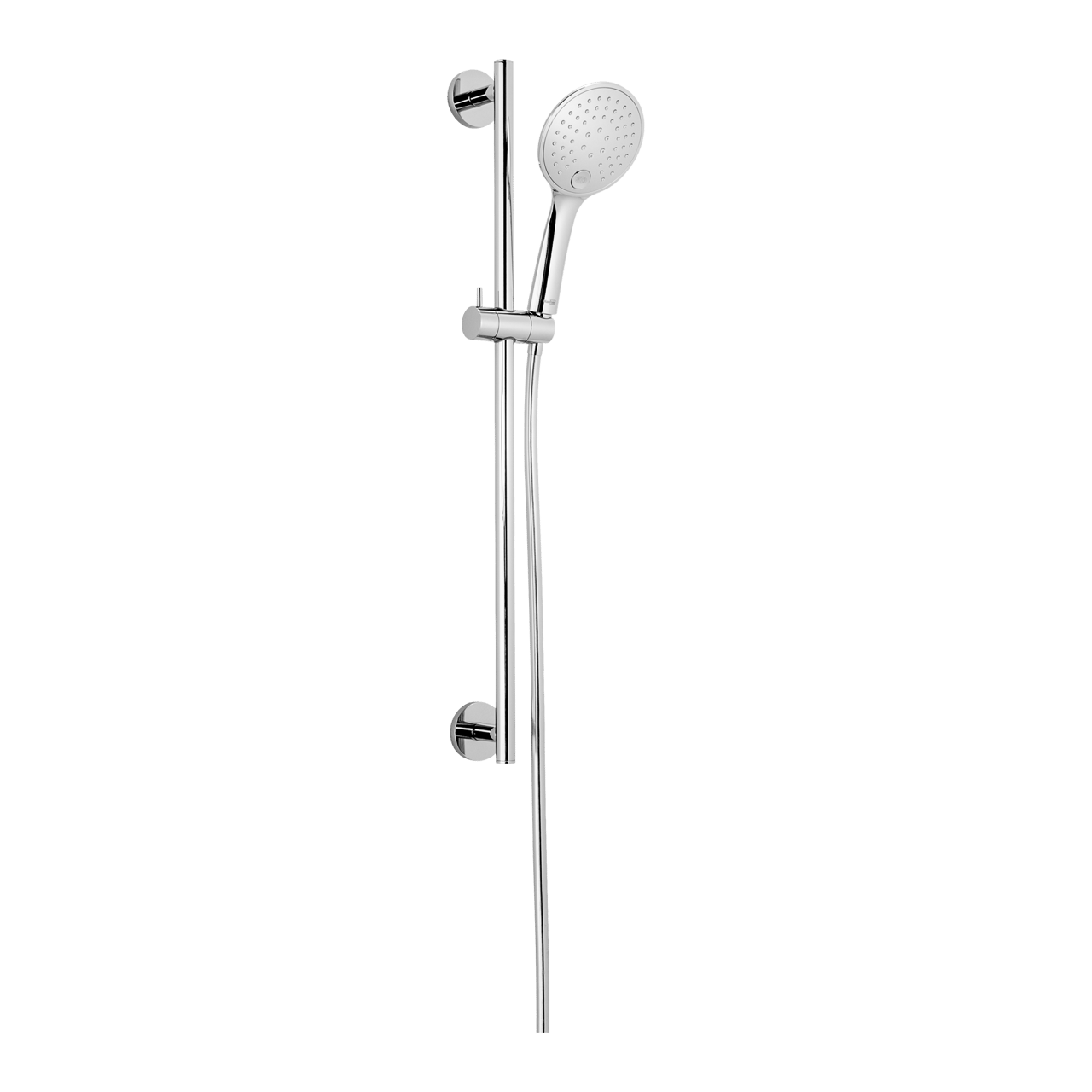 Blaufoss Switch douchestang 70 cm met douchekop 11 cm 3 functies glanzend chroom