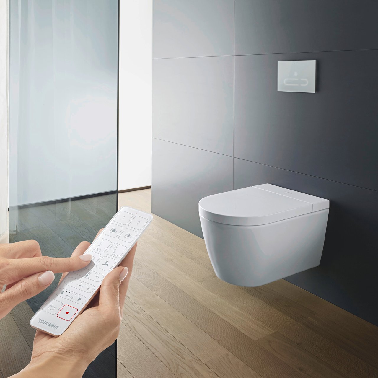Duravit SensoWash Starck F Dusch-WC, Weiß glänzend ohne Spülrand