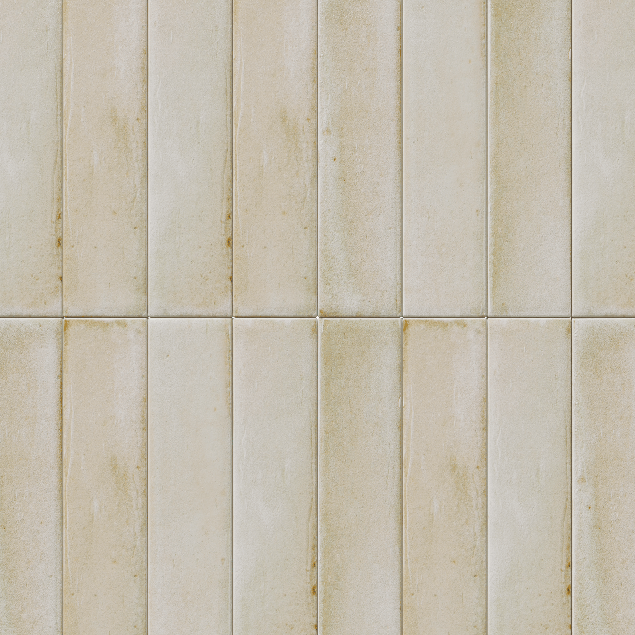 Carruzo Costa keramische wandtegels 34 stuks 6x24_6cm Crema