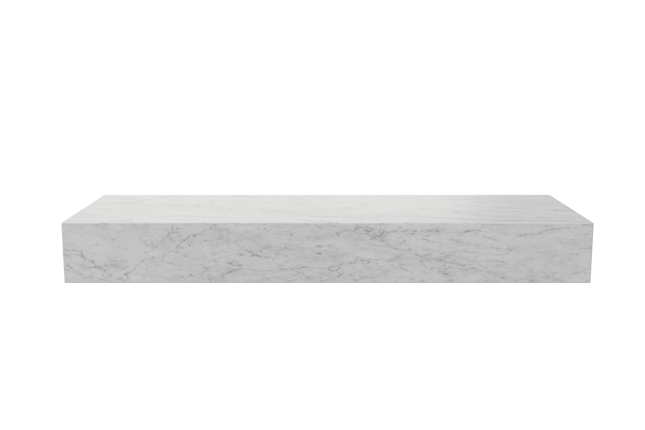 Balmani Nova handenwasser 60 x 20 cm Carrara marmer