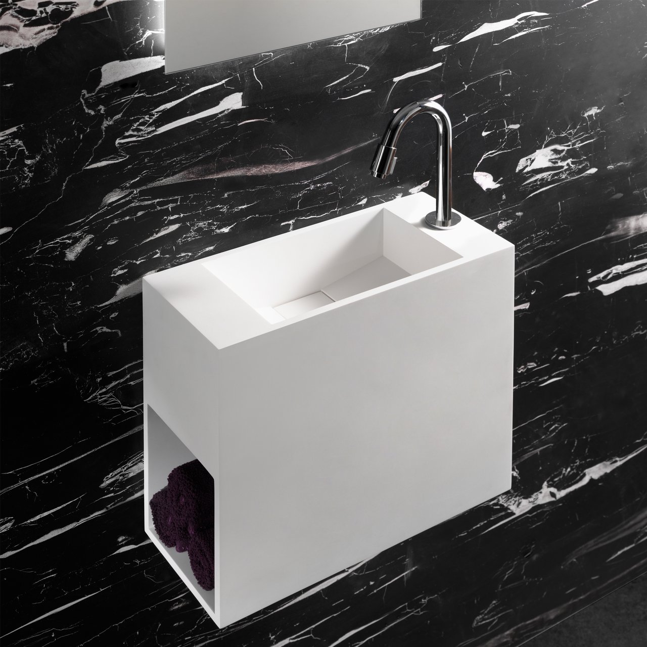 Blaufoss Ottawa robinet de lave-mains Chrome Brillant