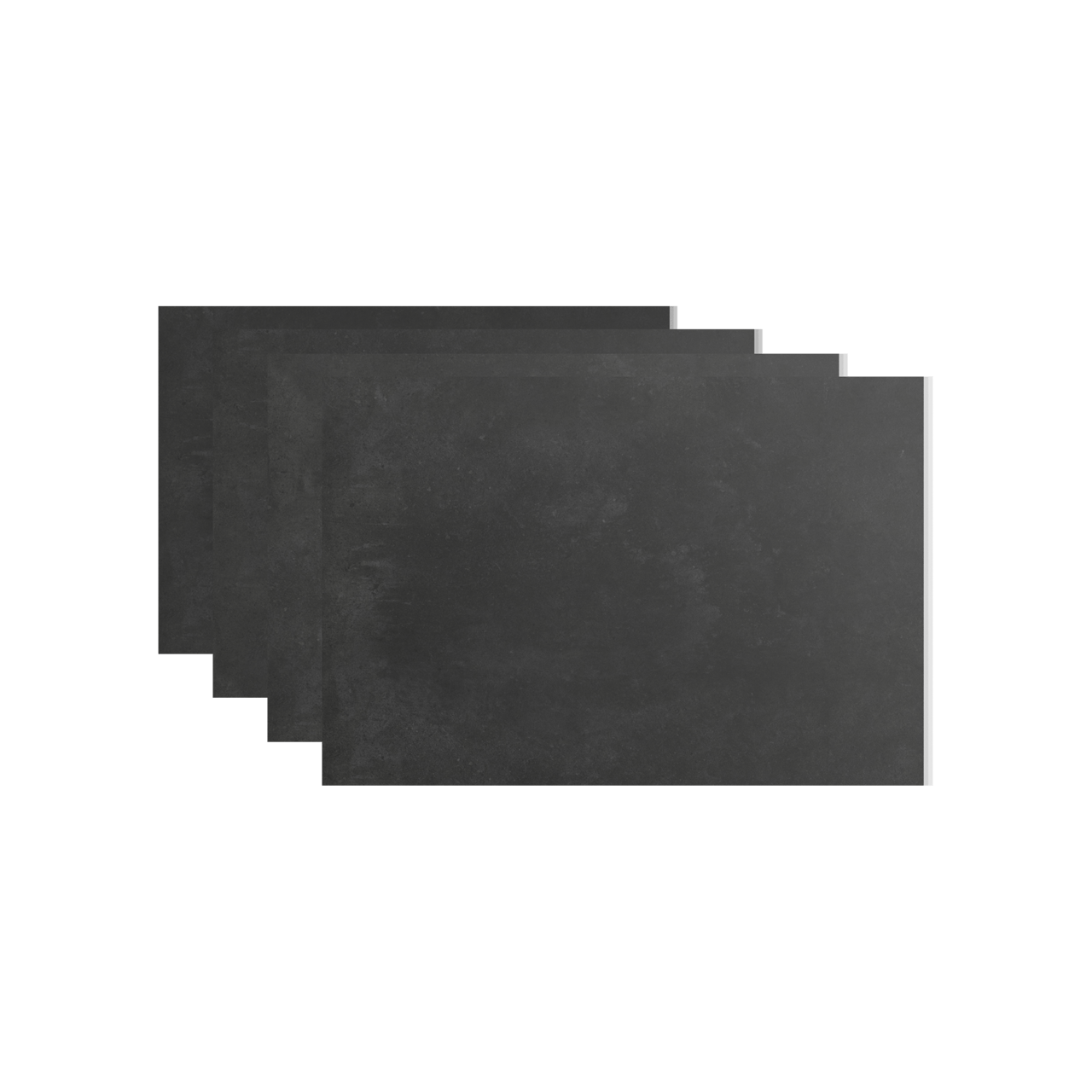 Linie Fresco Wandfliesen (4 Fliesen) 90 x 60 cm, SPC, Dark Beton