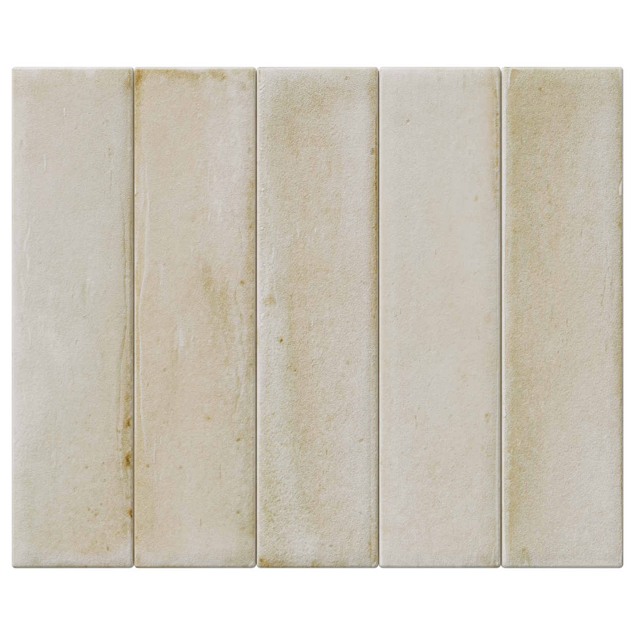 Carruzo Costa keramische wandtegels 34 stuks 6x24_6cm Crema