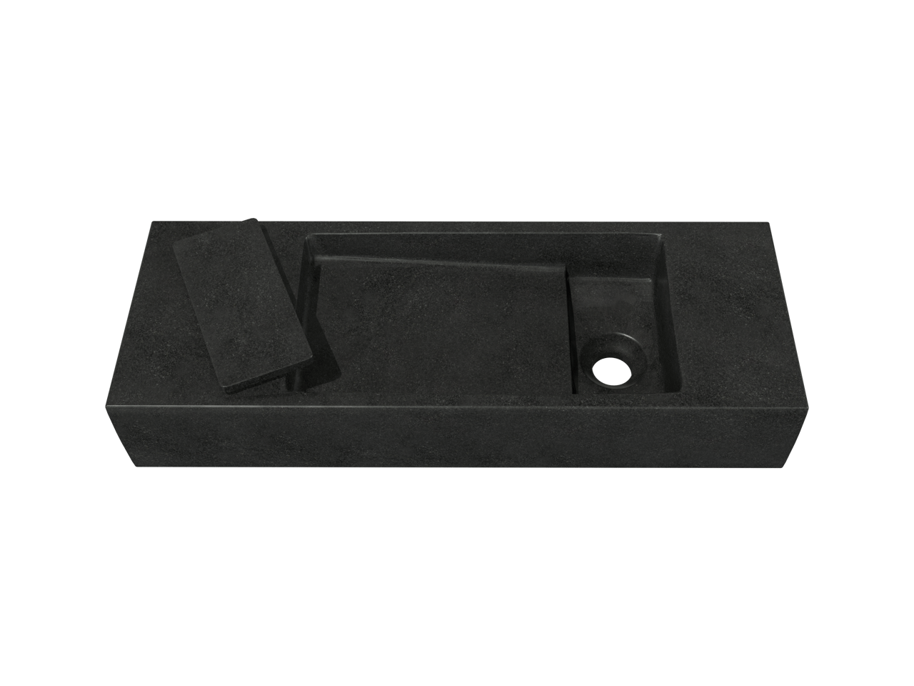 Balmani Mood handenwasser 55 x 20 cm Verzoete Graniet
