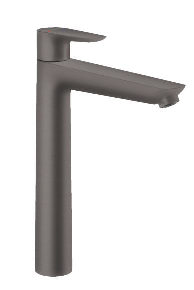 Hansgrohe Talis E240 verhoogde wastafelkraan Brushed Black Chrome