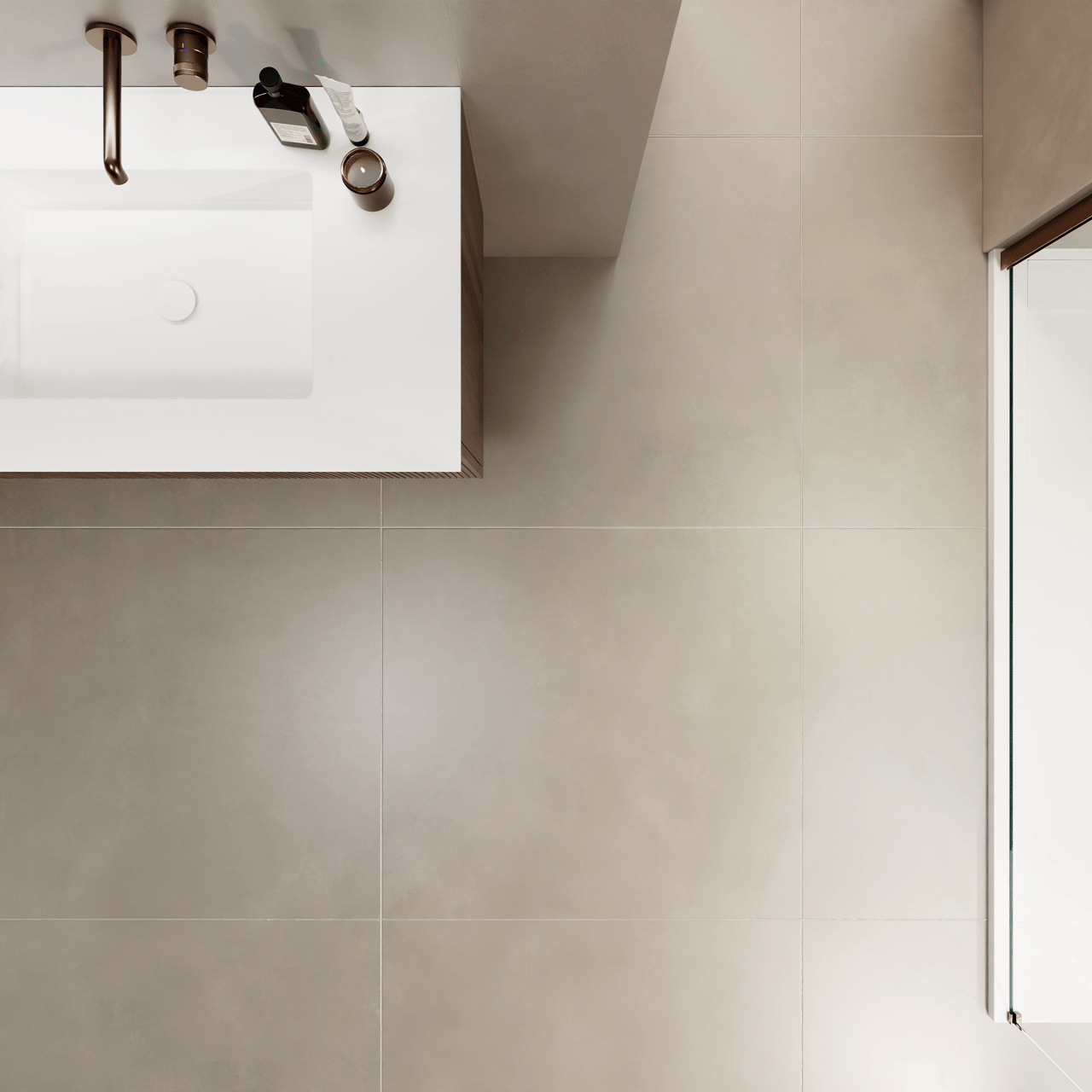 Carruzo Cielo keramische vloer- en wandtegels 4 stuks 60x60cm Duna