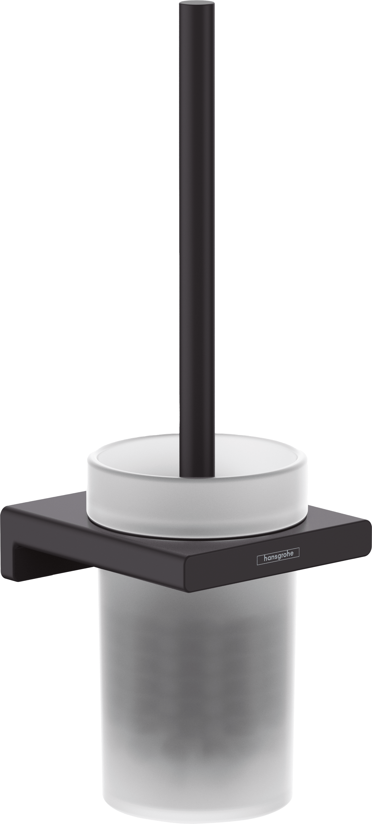 Hansgrohe AddStoris Toilet-borstelhouder mat zwart