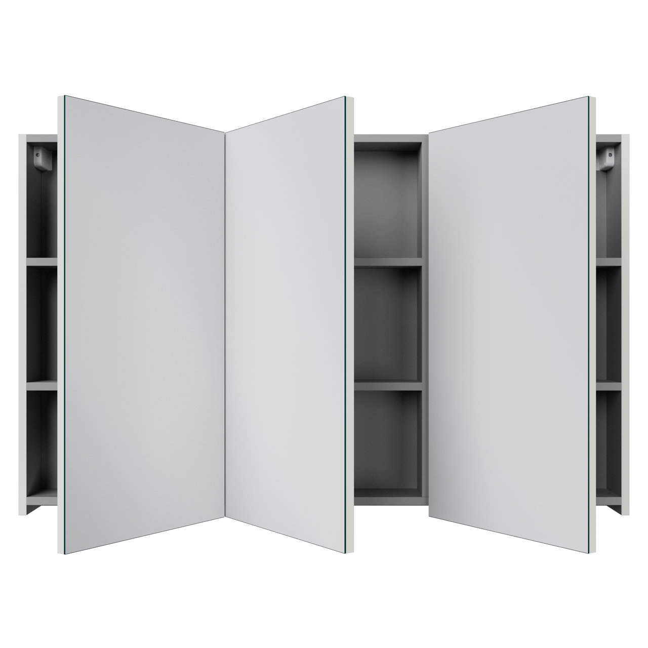 Linie Montro armoire de toilette 120 x 75 cm greige