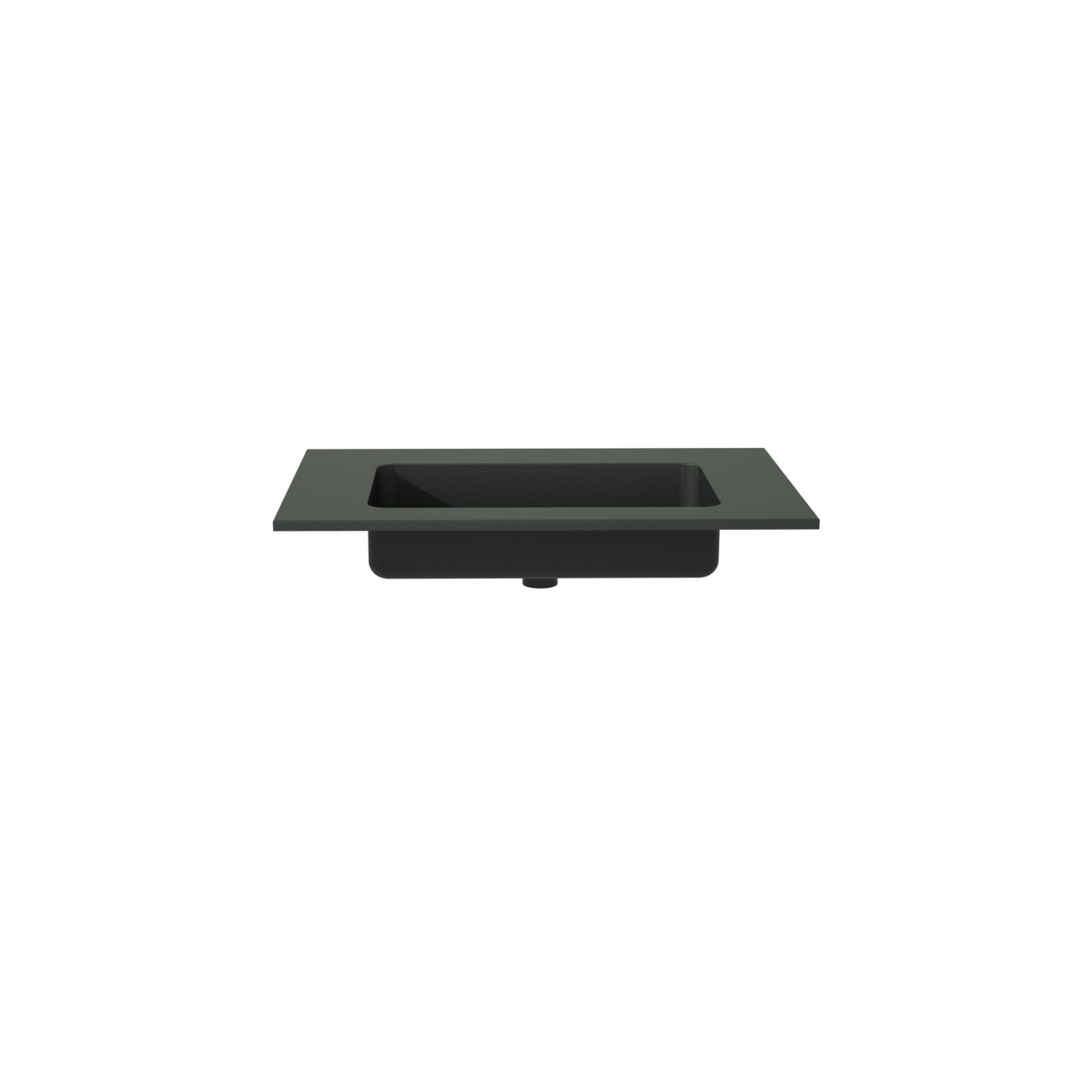 Storke Scuro vasque simple quartz mat 60 x 40 cm