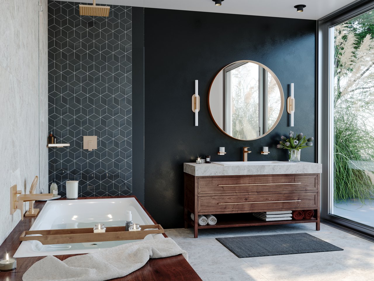 Hansgrohe Metropol 110 robinet de lavabo bas Brushed Bronze