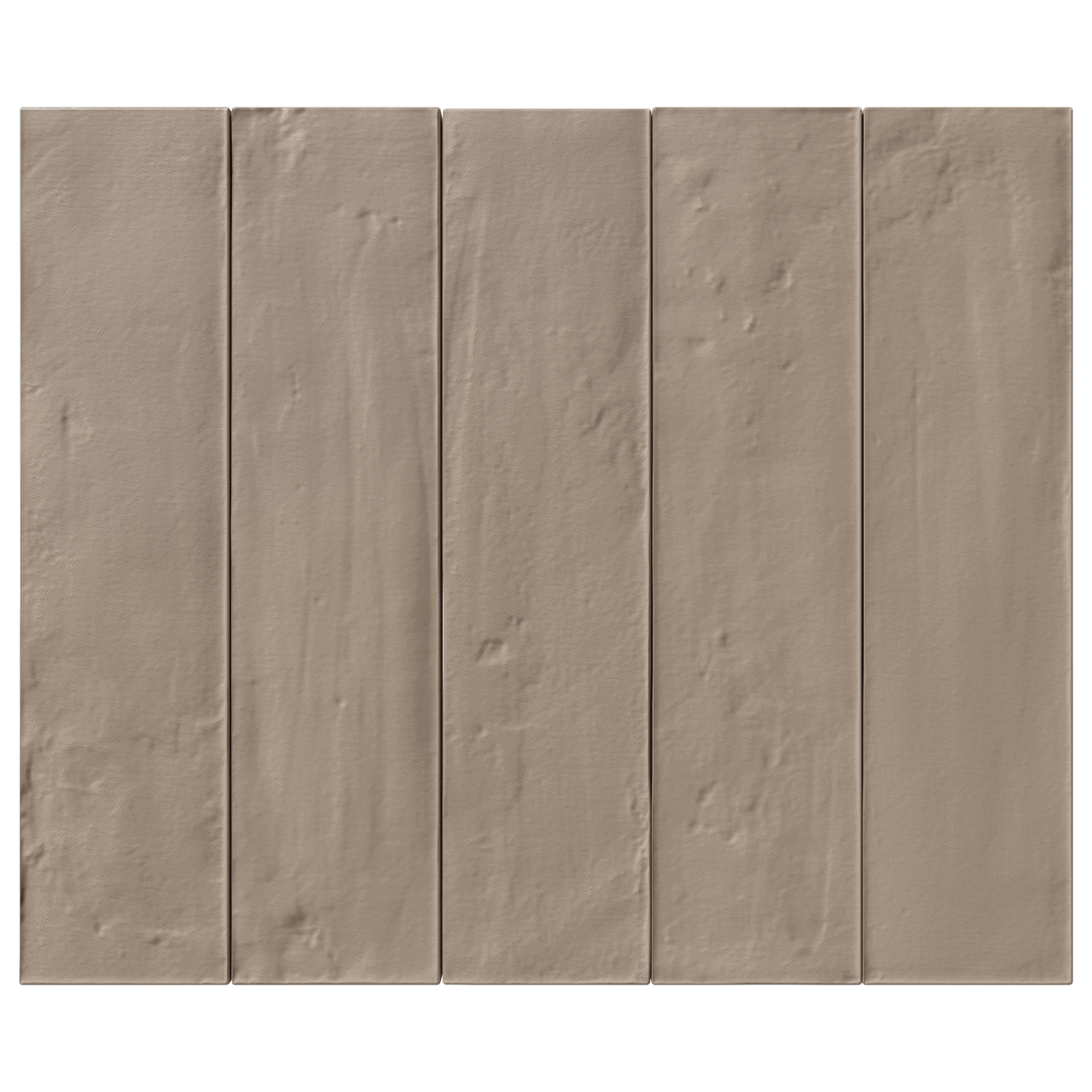 Carruzo Barrio keramische wandtegels 32 stuks 6x25cm Cobre