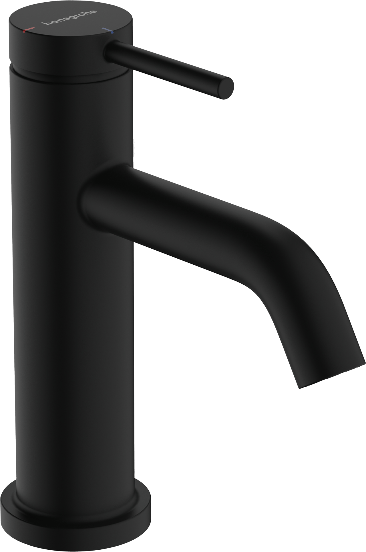 Hansgrohe Tecturis S80 Niedrige Waschtischarmatur Schwarz Matt