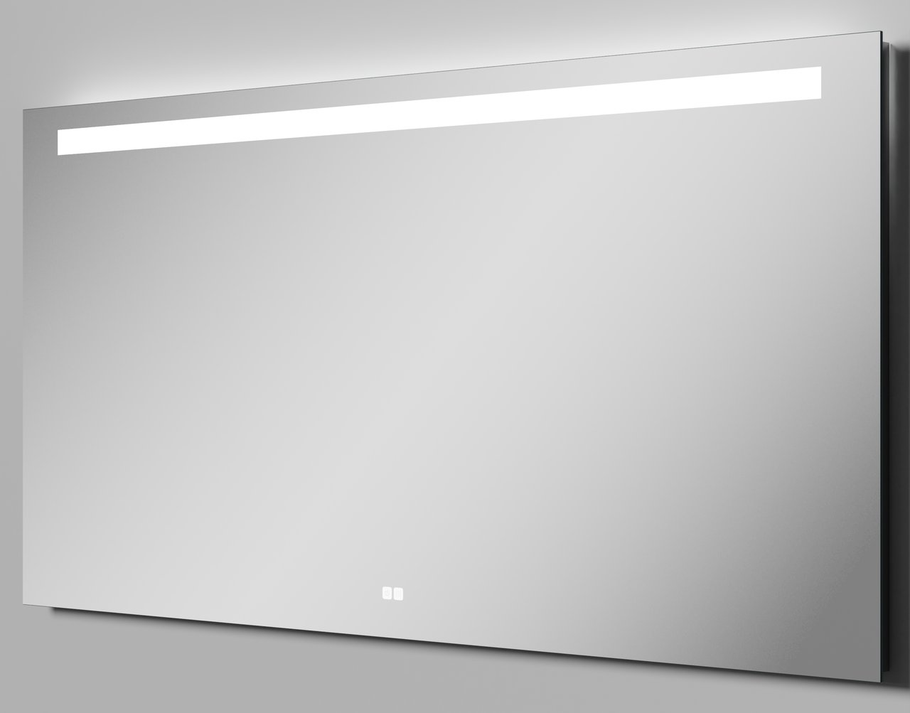 Luca Varess Solia miroir rectangulaire lumineux et chauffant 150 x 75 cm