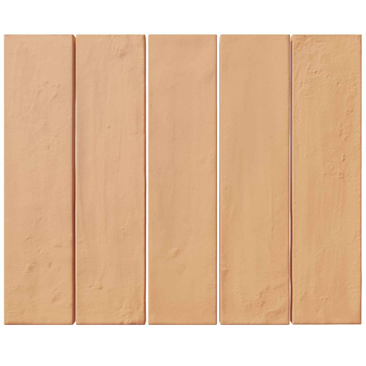 Carruzo Barrio keramische Wandfliesen 32 Stück, 6x25cm Tierra