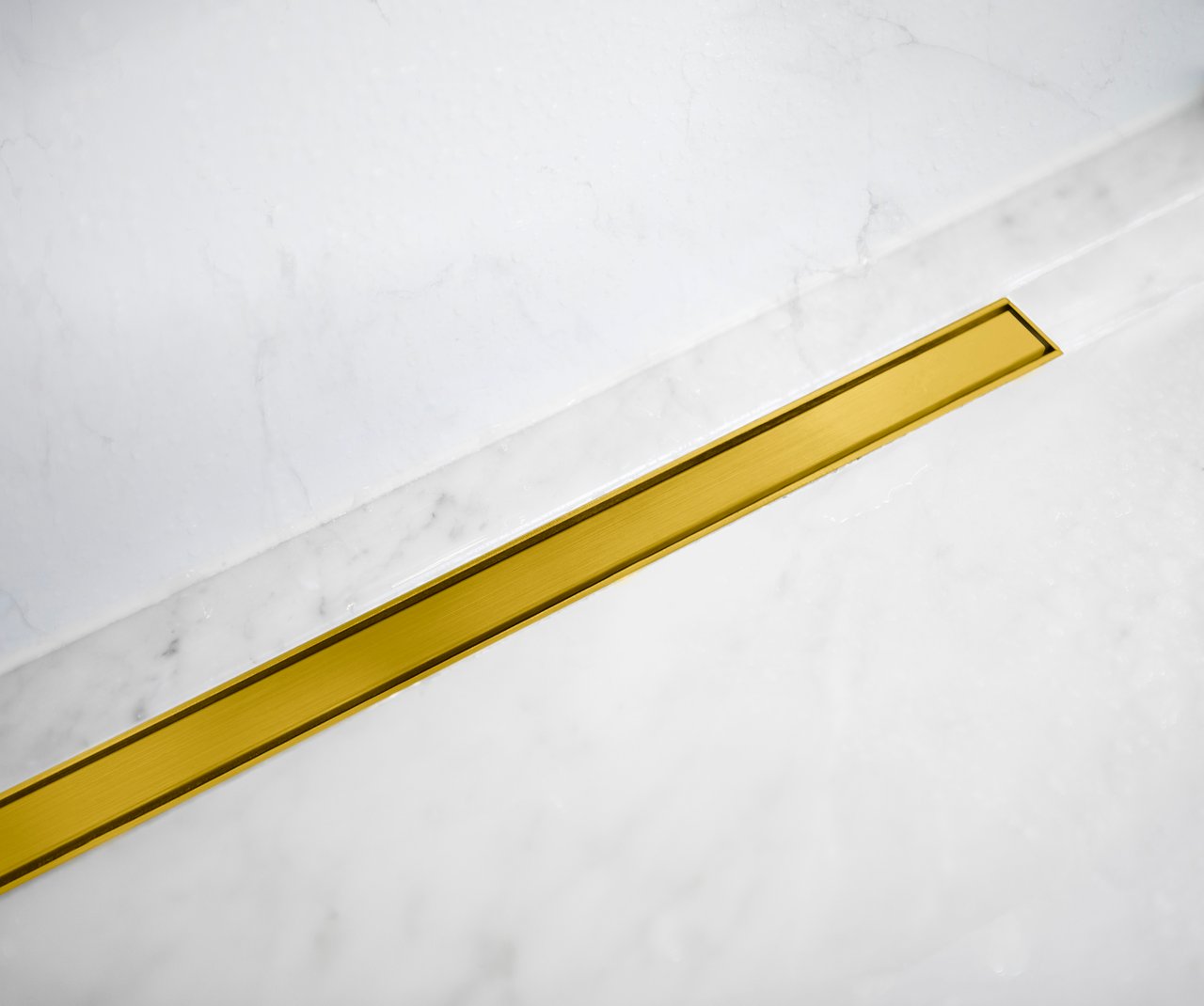 Mydrain Duschrinne: 80 cm, Brushed Gold
