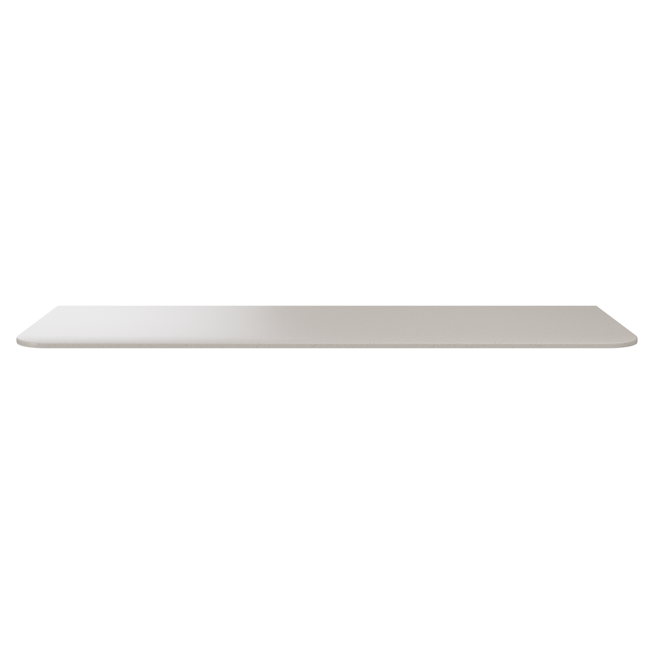 Storke Tavola Soft enkel of dubbel wastafelblad beige granita solid surface 140 x 46 cm