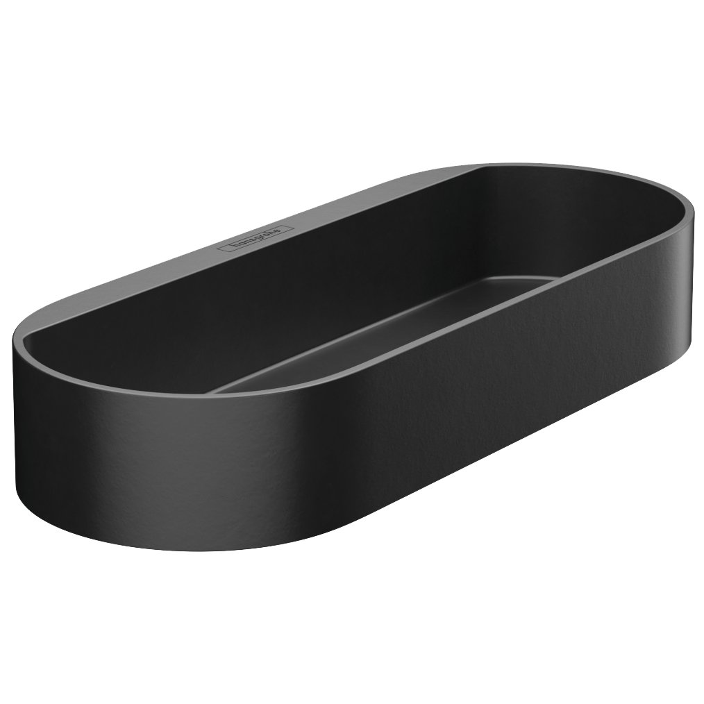 Hansgrohe WallStoris Wandplank mat zwart