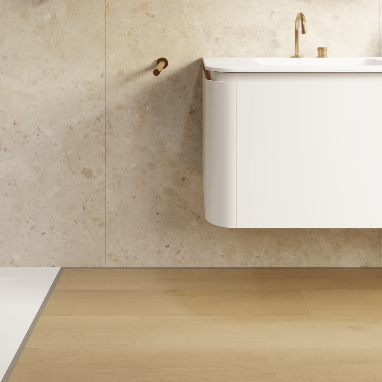 Florris Sevilla SPC wandpanelen, 2 stuks, 120x260cm, Brooklyn Stone
