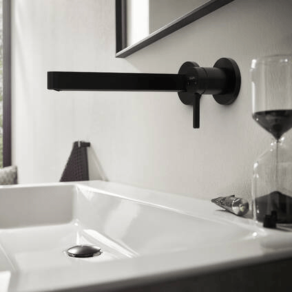 Hansgrohe Finoris 225 Unterputz-Waschtischarmatur Schwarz Matt