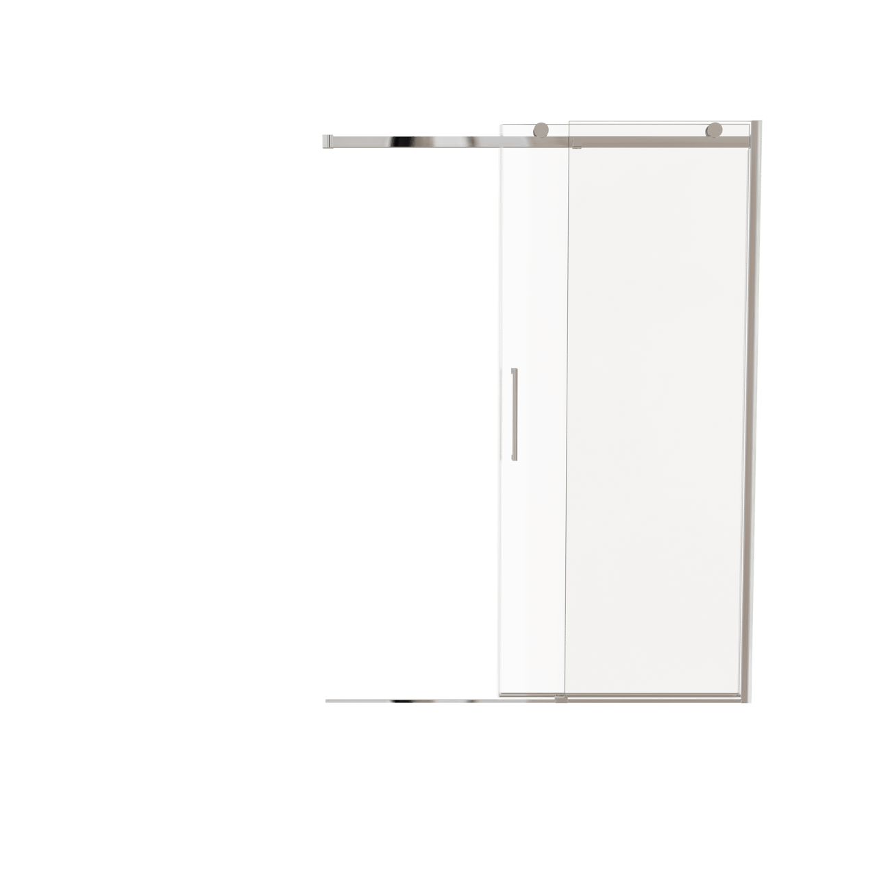 Luca Varess Boltano Dusche Schiebetür 150 cm x 200 cm Klarglas Chrom Profil