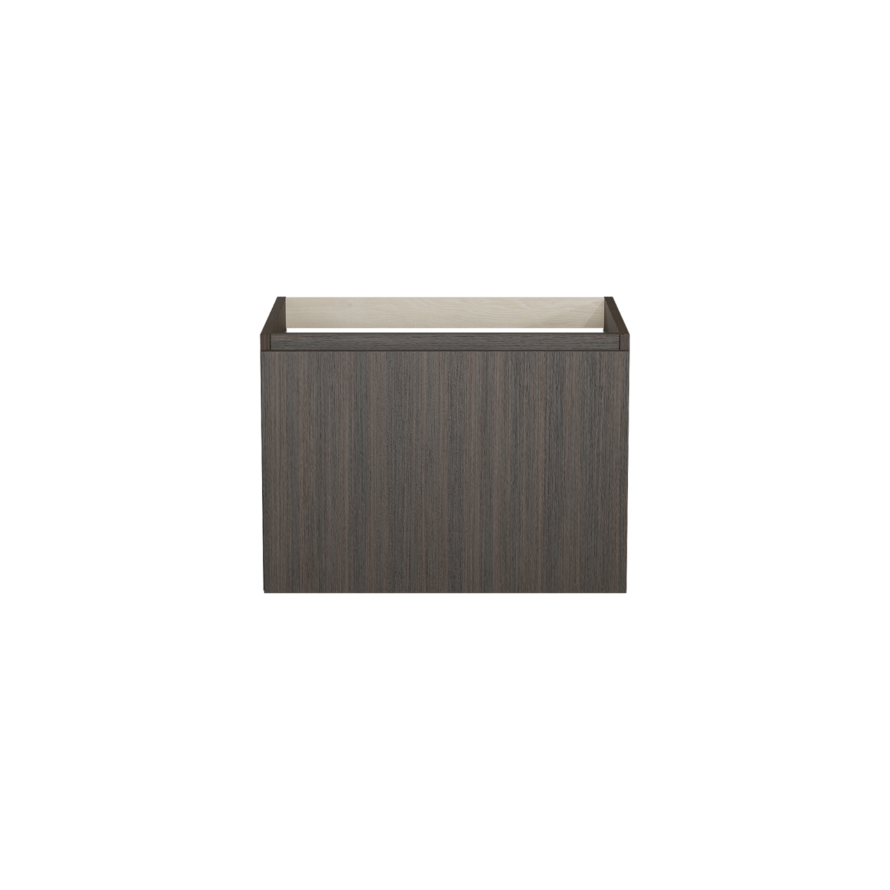 Balmani Sfera by Lucida meuble sous-lavabo suspendu 67,5 x 55 cm Eucalyptus 2 tiroirs